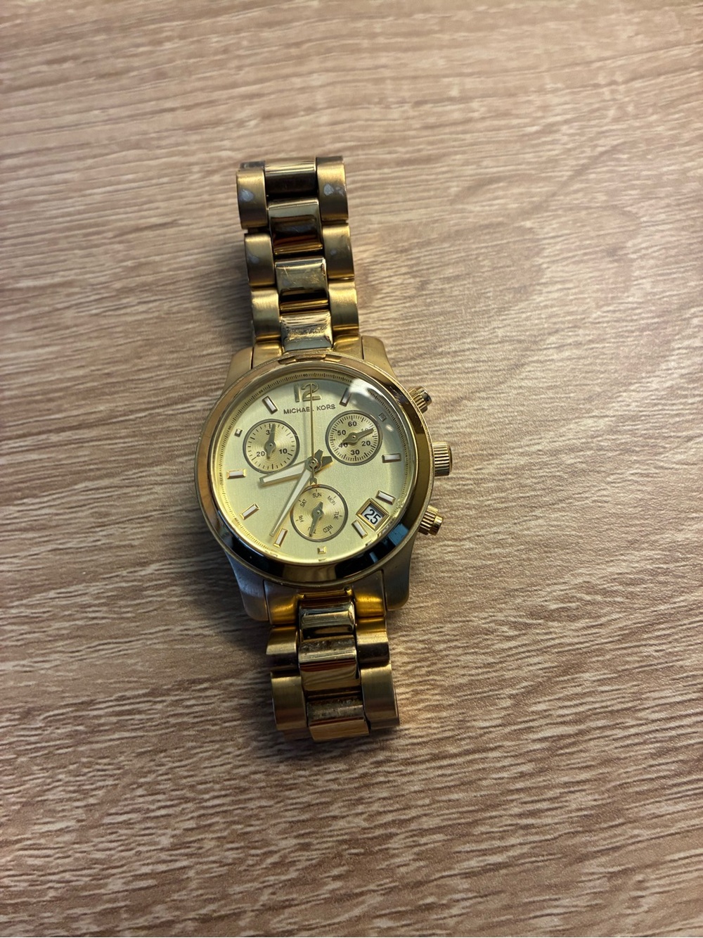 Michael Kors gold watch